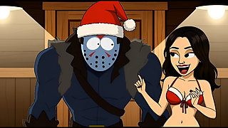 Christmas Friday the 13th: Jason Returns to the Crazy MILF's House. Christmas Special Cartoon