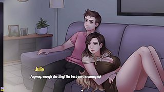 House Chores #17: My MILF Stepaunt Sucked Me off During the Movie and Made Me Cum Really Good