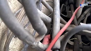 Fixed my neighbors car, but she wanted my huge chisel - molten hard-core porn!