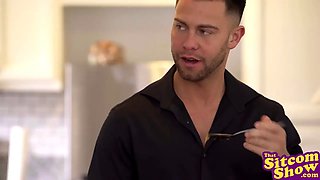 Friends With Benefits - The One Where Rachel And Monica Share Joey's Cock S4:E1