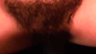 Victoria Daniels Has Her Hairy Pussy and Ass Stuffed Full of Big Black Cock