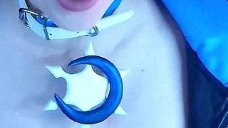 Pervy Roommate Wanted to See My Luna Snow Cosplay so I Dominated Him
