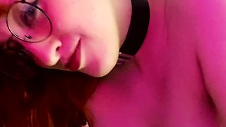 Great Big Boobs On Masturbating Redhead