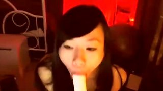 Hot cute Asian solo toys insertion