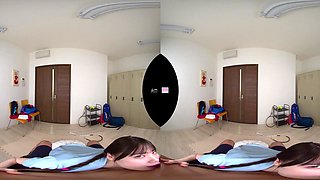 Perverted asian harlot unbelievable VR clip