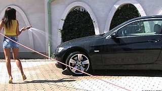 car washing and fisting