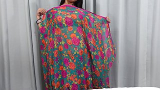 Big Ass Indian Aunty Doggy Style with Desi Saree Removing