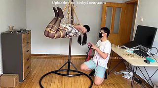 Chinese suspension: Hardcore, Fetish  Bondage Porn