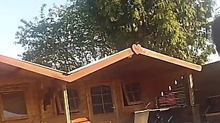 Outdoor in the Pool with Turkish Born Slut Jasmin Babe