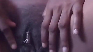 Laying in Bed Slowly And Passionately Rubbing My Wet Hairy Pink Pussy
