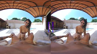 PURITYVR Perversions in public pool with Izadora