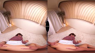 Glamour asian temptress hot VR scene