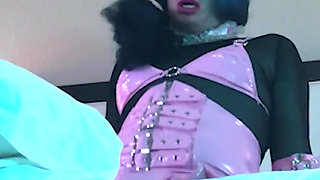 Fucking Trans Woman in Chastity - Compilation 3