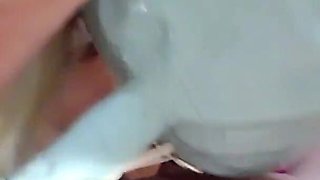 20 Minutes MILF Blowjob with Pigtails, Pantyhose, Big Tits, Cum in Mouth