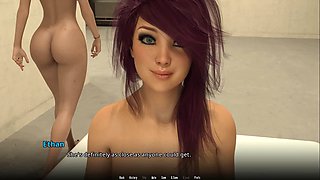 Hot sexy girls, 3d sex, morning