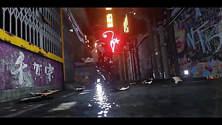 Busty 3D Girl Got Monster Cock Creampie Adventure in Chinatown