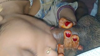 Desi bhabhi with her devar showcasing some hot action