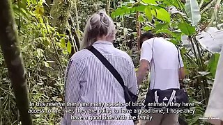 Hot Latina MILF Monique Fuentes Fucks Step Son Danner Mendez By The River - First Time Outdoor Sex