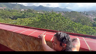 I Fuck My Wife's Stepdaughter at Home While She's Not Home, I Cum in Her Mouth. Homemade Mexican