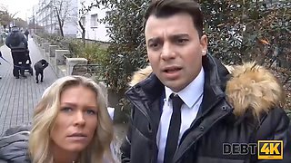 Debt4k. brazen guy nails another mans bride as the only way to delay debt