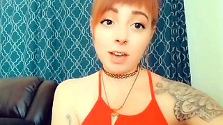 Amateur Jasmin stripping panties and masturbating
