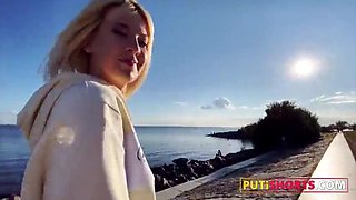Anal virgin teen gets her ass filled by stepbrother