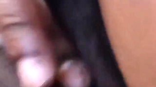 Rubbing My Clit Threw My Shorts Sucking My Nipples Fingering My Black Pussy