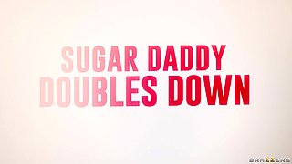 Sugar Daddy Doubles Down With Isiah Maxwell, Hazel Moore, Suttin - Brazzers