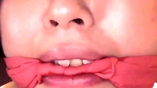 Yuzu Akina Gagged