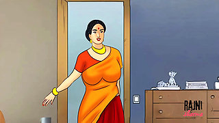 Beautiful Indian Aunty Fucking with a Young Handsome Boy