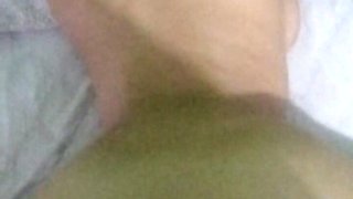 PAWG with small waist begs to keep fucking her even after load - POV