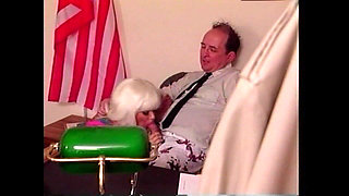 Hot Blonde Sucking the Mayor's Soul Out