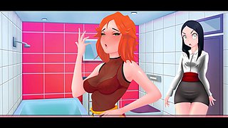 Hot anime girl Misskitty2k gets down in steamy animated hentai action