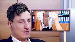 Naughty German Secretary Babe Coco Kiss Suck And Fuck