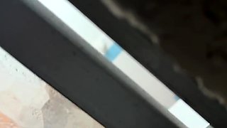 Sexy teen ebony solo toy masturbation