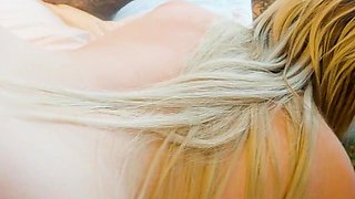 Anal Foursome Gets Intense with Deepthroat, Facefuck, and ATM POV, Ends with Big Cum Loads on Both Girls' Faces