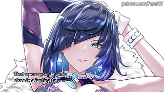 Short Ver. Destroy your filthy balls with Yelan (CBT JOI)