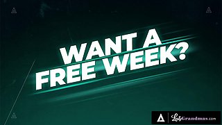 Witness a mature granny's wild lust with a youthful twist