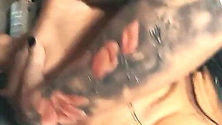 Morning Shower with My Dildo