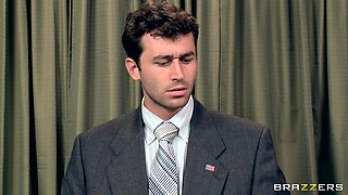 Polishing The Politician With James Deen, Devon Lee - Brazzers