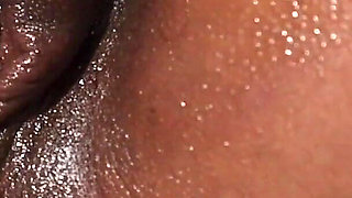 Oiled Pregnant Pussy Show