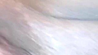 Hot Ebony Fucked on Red Couch