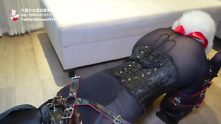 K9 teasing, lying orgasm: Hardcore, Fetish  Bondage Porn