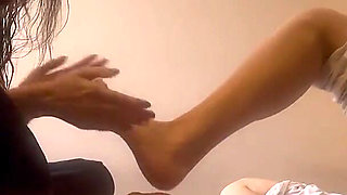 Foot Massage and Tickling for My Slave