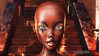 18-25 smut with conquering Anubis and Egypt from 3DXPassion