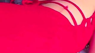 Strong Session of Fucked with a Huge Dildo in Puppy Position