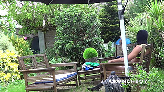 Straight fucked in the garden by Jess Royan