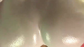 BBW Lady Dimitrescu riding her man slave cowgirl style
