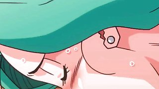 Bulma Adventure 4 - Sperm Hydrant by Misskitty2k
