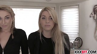 Lesbo cougar penalizing teen